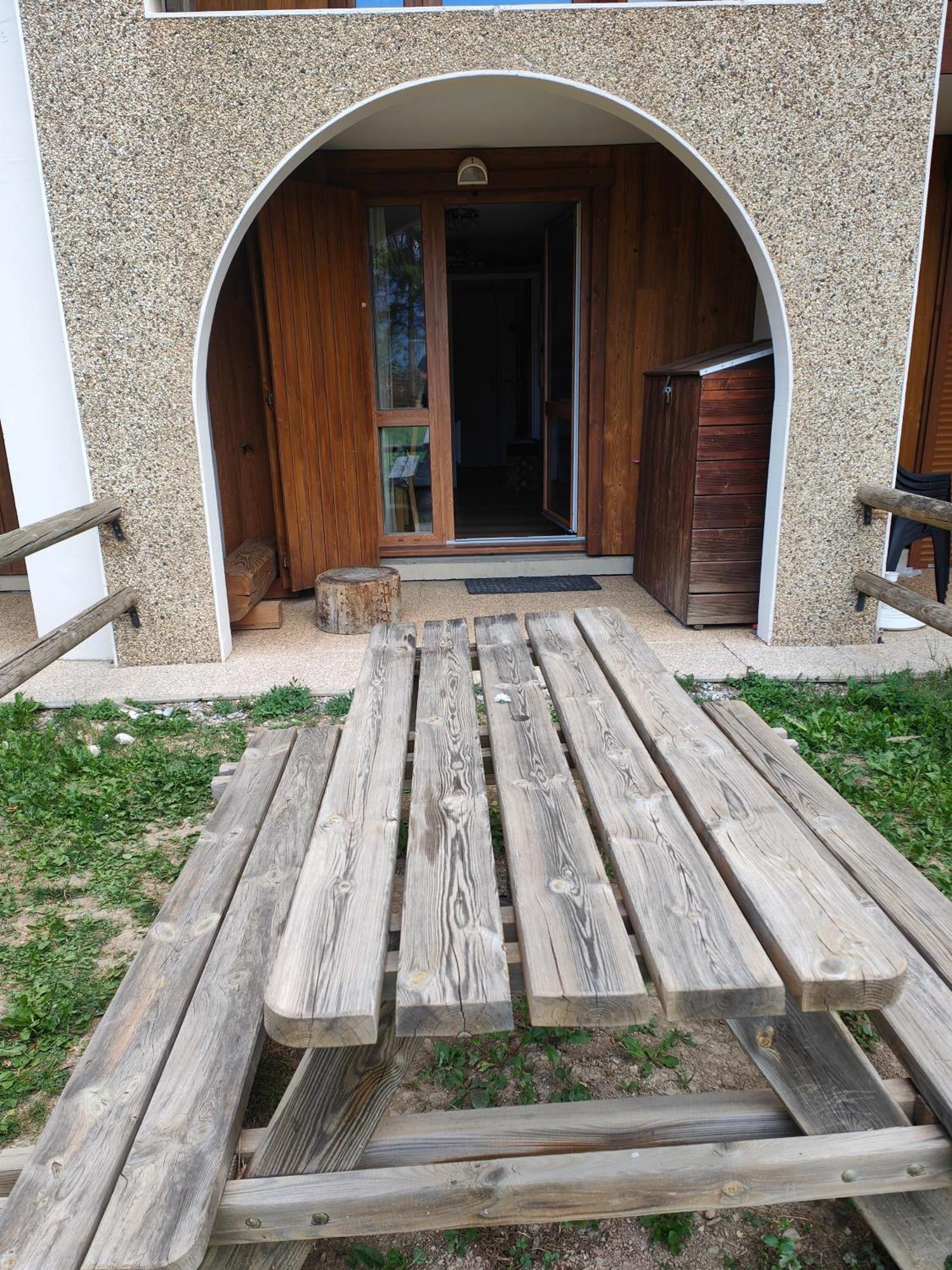 Studio Avec Jardin Et Garage, Proche Super Venosc 莱德萨阿尔卑斯 外观 照片